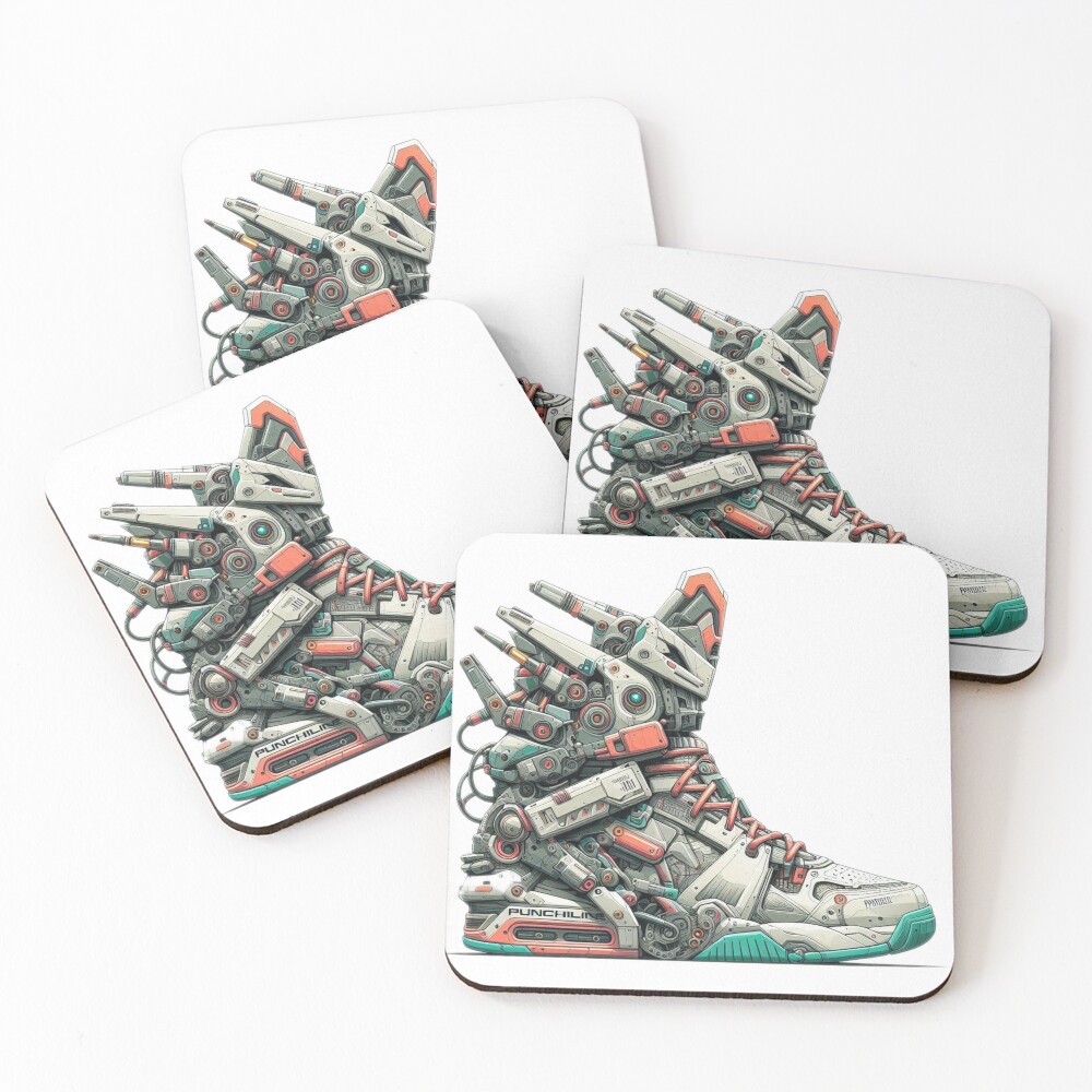 Item preview, Coasters (Set of 4) designed and sold by PunchLine-Store.