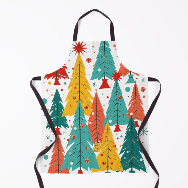Item preview, Kitschmas Fir Christmas Trees Retro Abstract designed and sold by taiche.