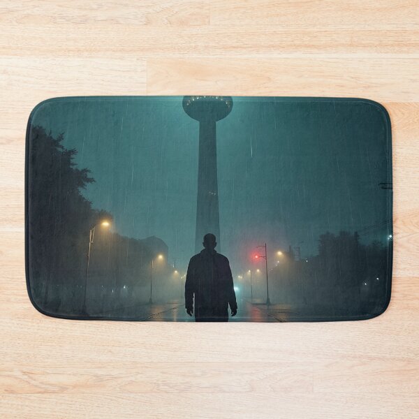 Item preview, Tower with Light in Night Rain 01 designed and sold by kjp-design.