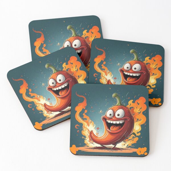 Item preview, The Fiery Dance of Red Chili designed and sold by Owl-o-the-wisp.