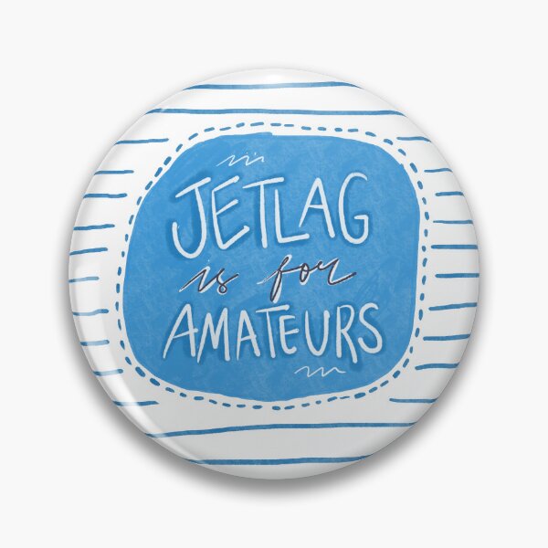 Item preview, Jet Lag is for amateurs funny travel quote passport designed and sold by doodlyanddeva.