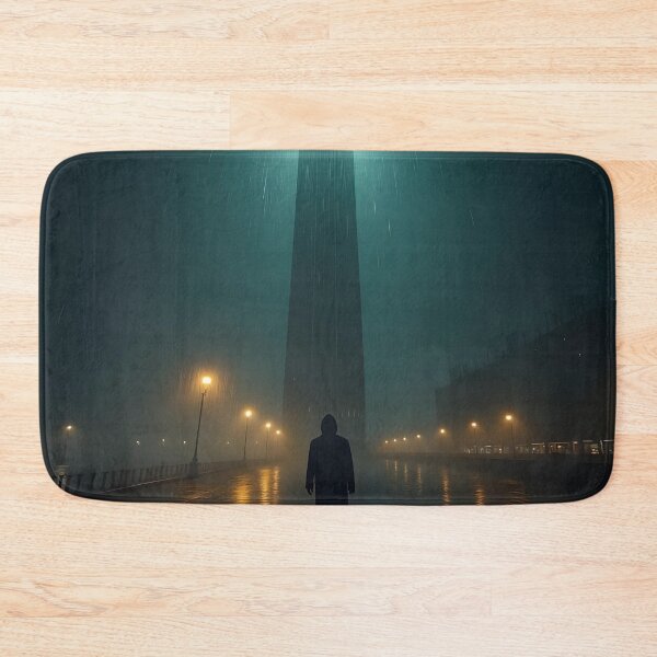 Item preview, Tower with Light in Night Rain  02 designed and sold by kjp-design.