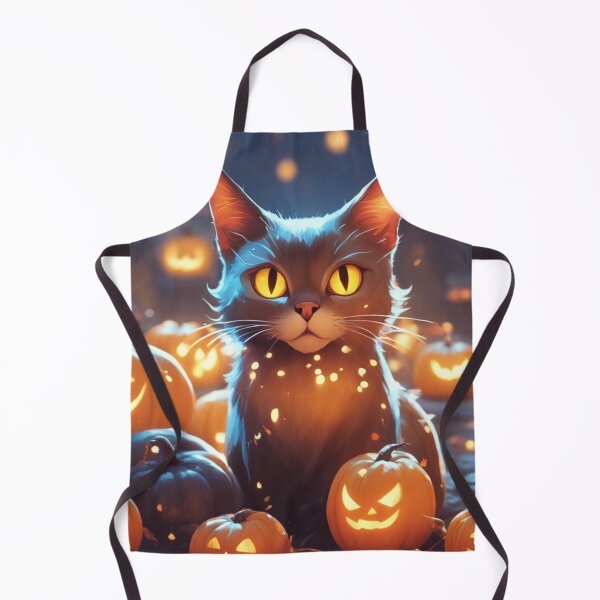 Item preview, Halloween Grey Cat designed and sold by Wisdi.