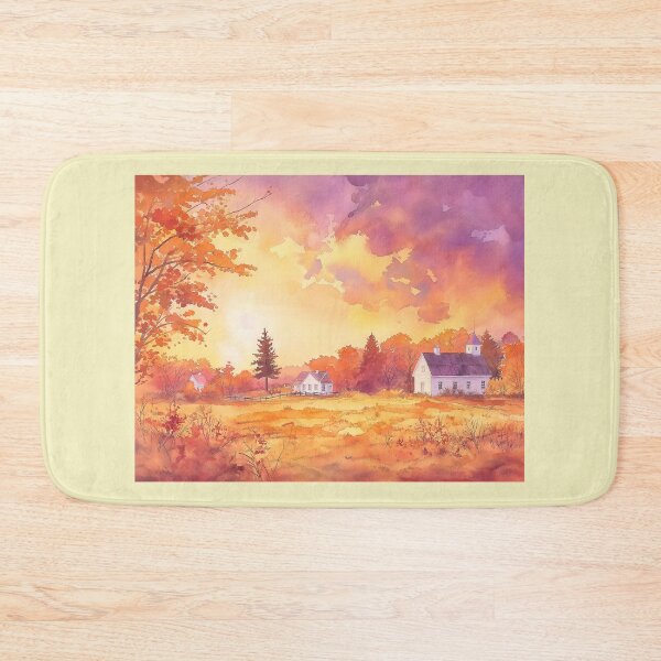 Item preview, Fall Prairie Field at Sunset designed and sold by Laceyjae Digital Art.