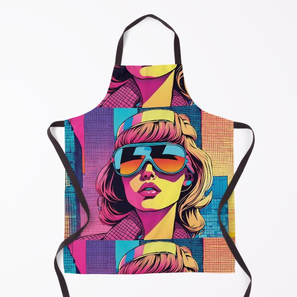 Item preview, Retro Lady 006 - 1980's New York City Lady - 80's Ad Classic designed and sold by QuarterMoon.