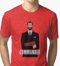 The Handmaids Tale The Commander Tri-blend T-Shirt