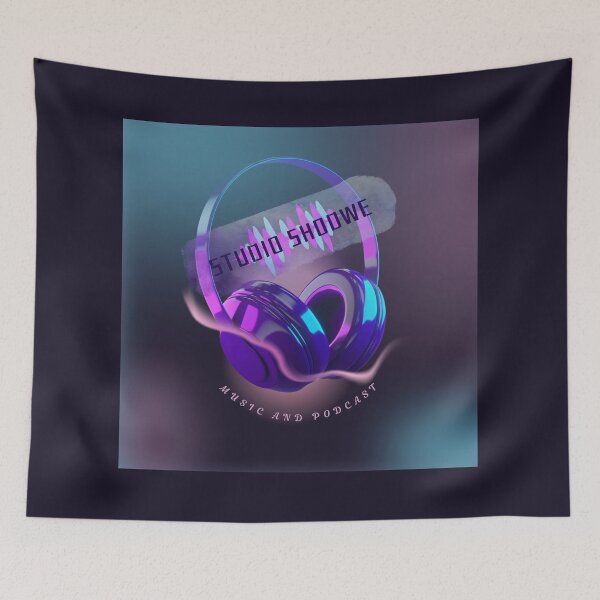 Item preview, the earphone has purple lights and cheerful colors designed and sold by Graphollio-shop.