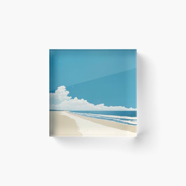 Item preview, Peaceful Beach and Beautiful Sky designed and sold by AiriArt.