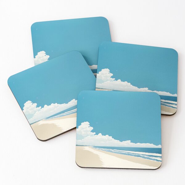 Item preview, Peaceful Beach and Beautiful Sky designed and sold by AiriArt.
