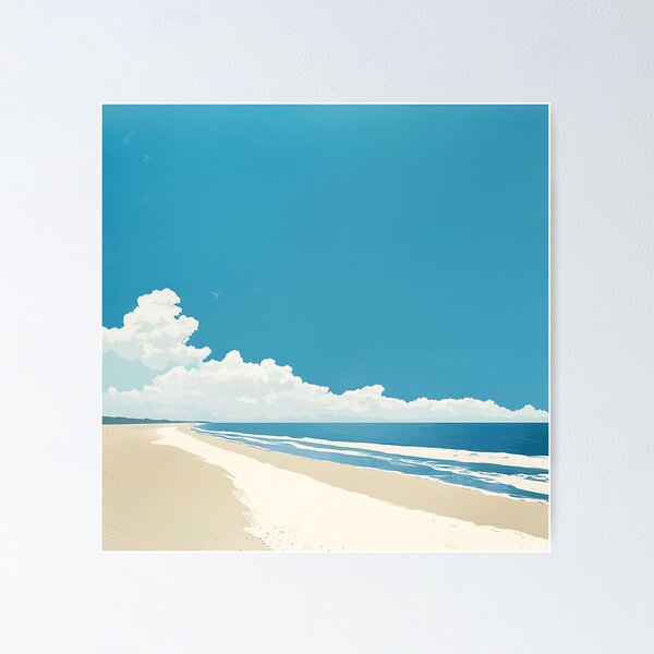 Item preview, Peaceful Beach and Beautiful Sky designed and sold by AiriArt.
