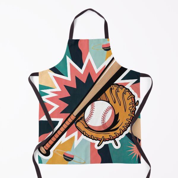Item preview, Sticker T-Shirt Design Trending: BASEBALL BAT, BALL & MITT designed and sold by ForeverPrintsOK.