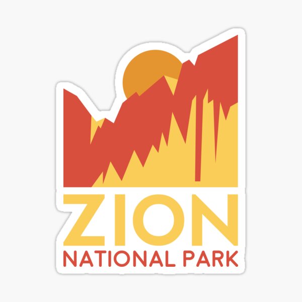 Vista previa del artículo con la obra «Camiseta del parque nacional de Zion - excursionismo al aire libre que va de excursión Tee Shirt», diseñado y vendido por greenpickles.