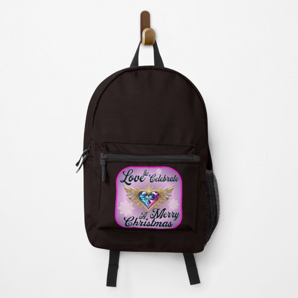 Item preview, Love & Celebrate - Radiant Winged Heart Christmas Design designed and sold by SportyAndArtful.