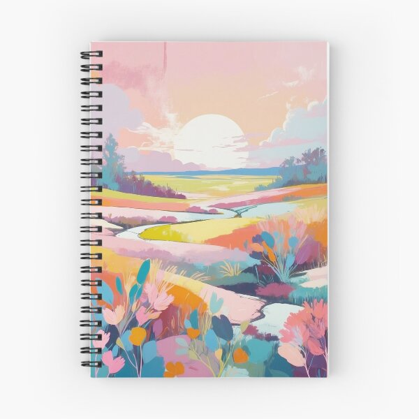 Item preview, Vibrant  Autumn Abstract Landscape, Colorful Fall Season designed and sold by JulieChi.