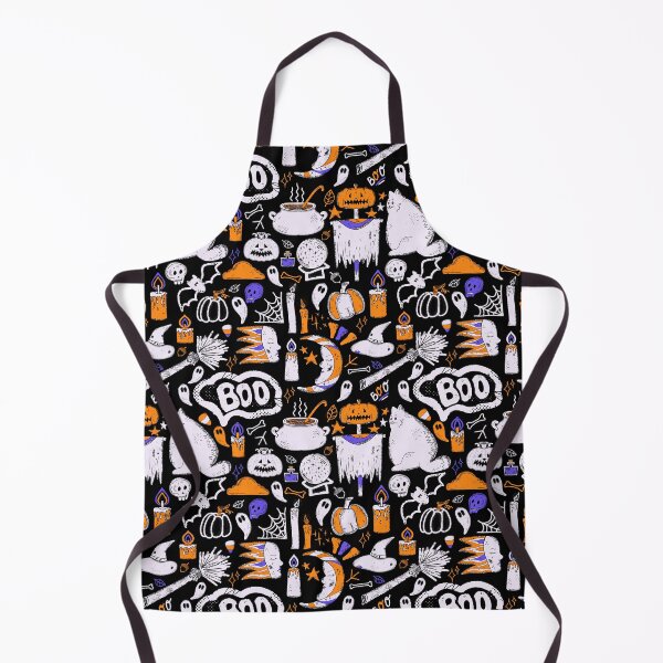 Item preview, Halloween Autumn Mystical Retro Vintage Pattern designed and sold by NayaChu.