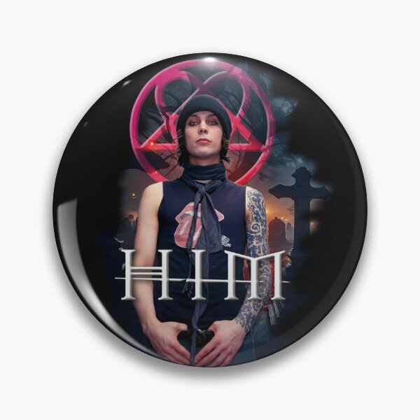 Item preview, HIM _Love_Metal_Ville_Valo designed and sold by MusicVibesTee.