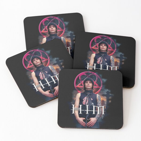 Item preview, HIM _Love_Metal_Ville_Valo designed and sold by MusicVibesTee.