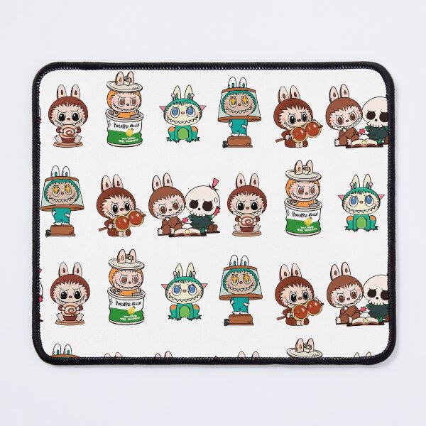 Item preview, Labubu monsters sticker bundle pack designed and sold by retrippy.