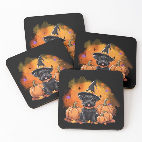 Item preview, Czech Terrier Halloween Wizard Dog – Adorable Czech Terrier in Wizard Costume for Halloween designed and sold by GoodyPaws.