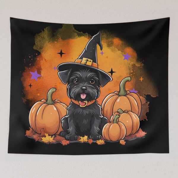 Item preview, Czech Terrier Halloween Wizard Dog – Adorable Czech Terrier in Wizard Costume for Halloween designed and sold by GoodyPaws.