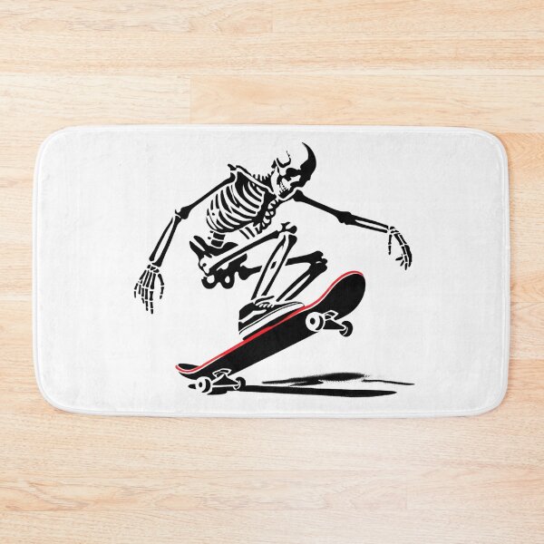 Item preview, Skateboarding Skeleton designed and sold by Blink Art Studio.