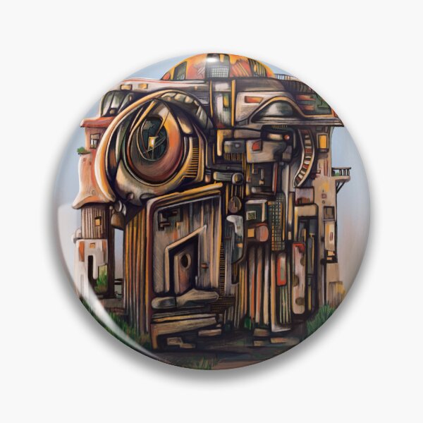 Item preview, Monster House, Overthinker designed and sold by MarkosArtspace.