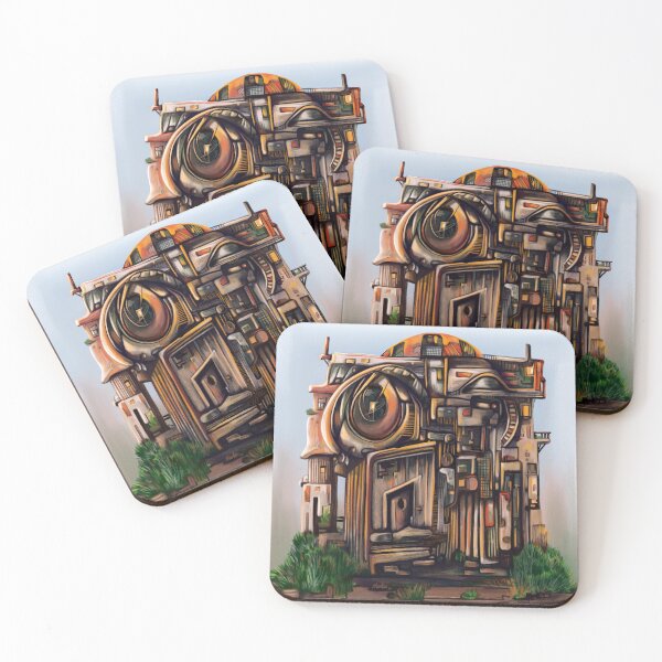 Item preview, Monster House, Overthinker designed and sold by MarkosArtspace.