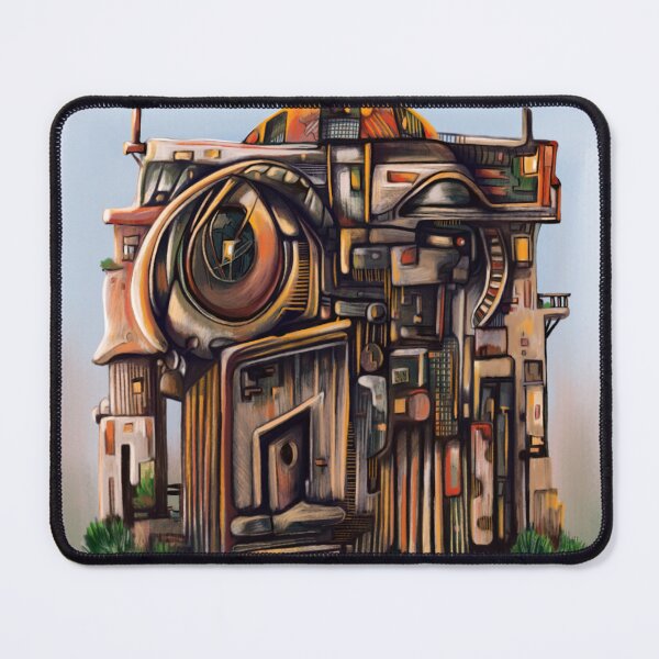 Item preview, Monster House, Overthinker designed and sold by MarkosArtspace.