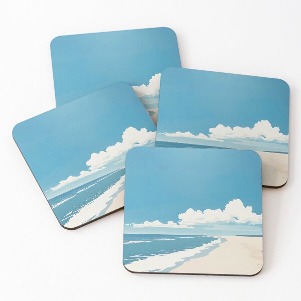 Item preview, Peaceful Beach and Beautiful Sky designed and sold by AiriArt.