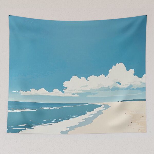 Item preview, Peaceful Beach and Beautiful Sky designed and sold by AiriArt.