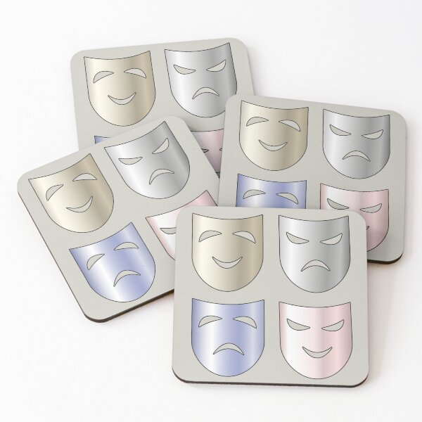 Item preview, Theater of emotions. Masks designed and sold by ZorianArt.