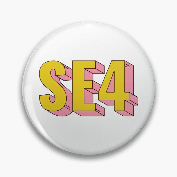 Item preview, SE4 Lewisham London Postcode Typography Gift designed and sold by eccrafted.