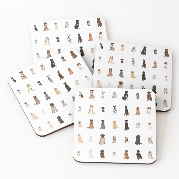 Item preview, Dog Breeds Illustration Chart designed and sold by aio.