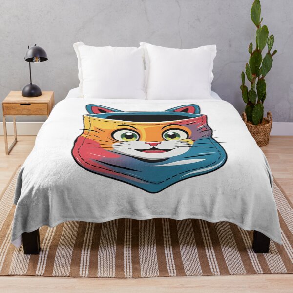 Item preview, Colorful Cat, Pocket Cat, Cute Cat in the Pocket designed and sold by MALIKABO.