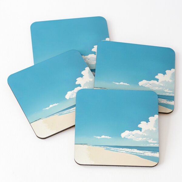 Item preview, Peaceful Beach and Beautiful Sky designed and sold by AiriArt.