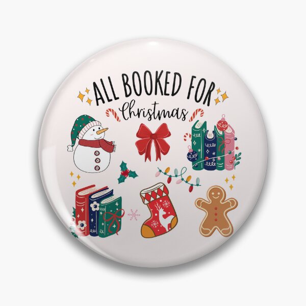 Item preview, All booked for Christmas designed and sold by Neadoodles.