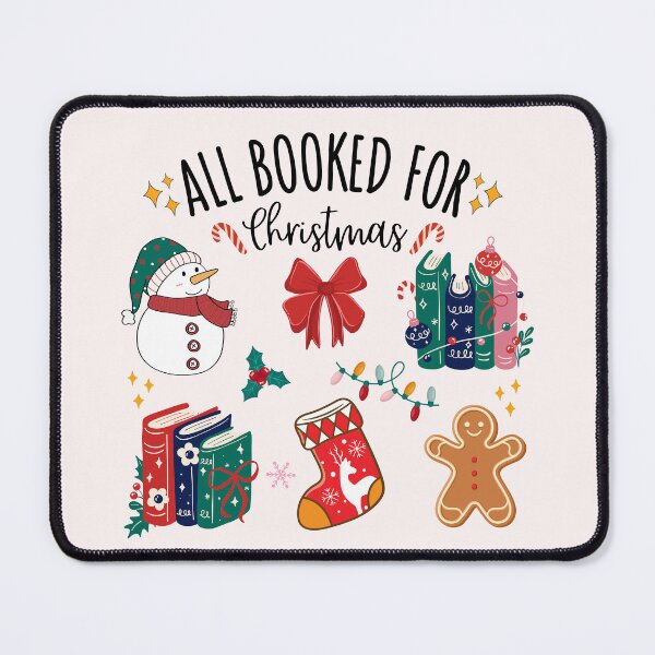 Item preview, All booked for Christmas designed and sold by Neadoodles.