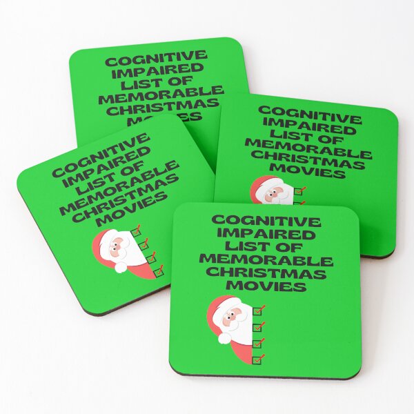 Item preview, Cognitive Impaired List of Memorable Christmas Movies. designed and sold by MPC-Mince-Pies.