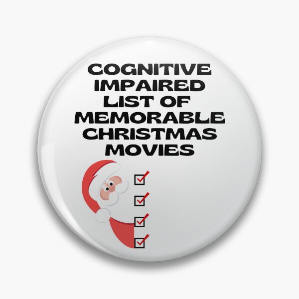 Item preview, Cognitive Impaired List of Memorable Christmas Movies. designed and sold by MPC-Mince-Pies.