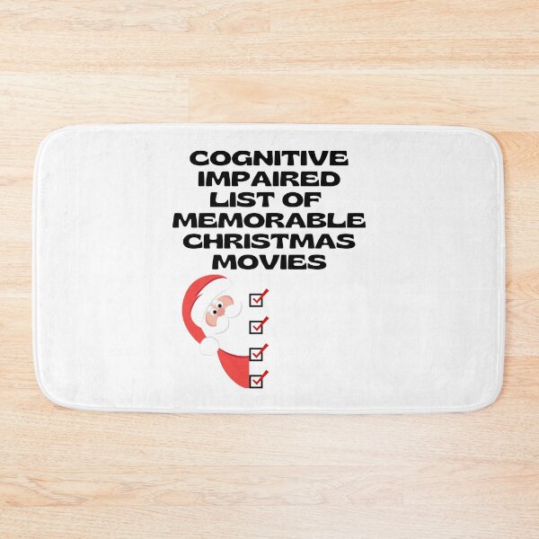 Item preview, Cognitive Impaired List of Memorable Christmas Movies. designed and sold by MPC-Mince-Pies.