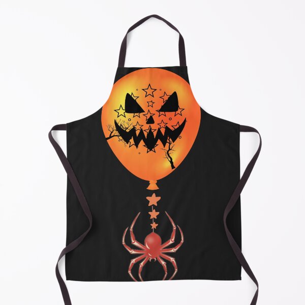 Item preview, Halloween- I'm hanging on a balloon - says the scary spider. designed and sold by Betinka.