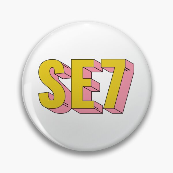 Item preview, SE7 Lewisham London Postcode Typography Gift designed and sold by eccrafted.