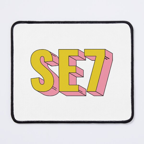 Item preview, SE7 Lewisham London Postcode Typography Gift designed and sold by eccrafted.