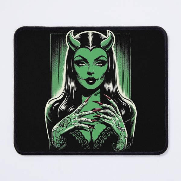 Item preview, Hot Devil Woman designed and sold by PulpVintage.