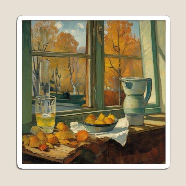 Item preview, Autumn Harvest Kitchen - Fruit Bowl and Pitcher Scene designed and sold by MarkLines.