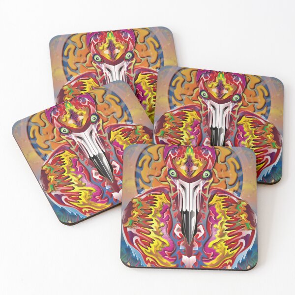 Item preview, Flaming Flamingo designed and sold by Digital-Defects.