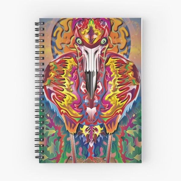 Item preview, Flaming Flamingo designed and sold by Digital-Defects.