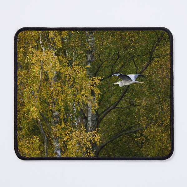 Item preview, Yellows and greens. Grey heron designed and sold by Jouko Lehto Photography.