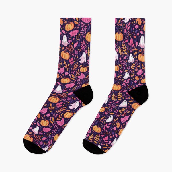 Item preview, Halloween Neon Pattern designed and sold by Laceyjae Digital Art.