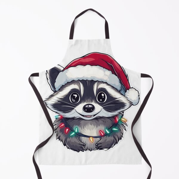 Item preview, Adorable mapache navideño designed and sold by NicolasGlowArt.